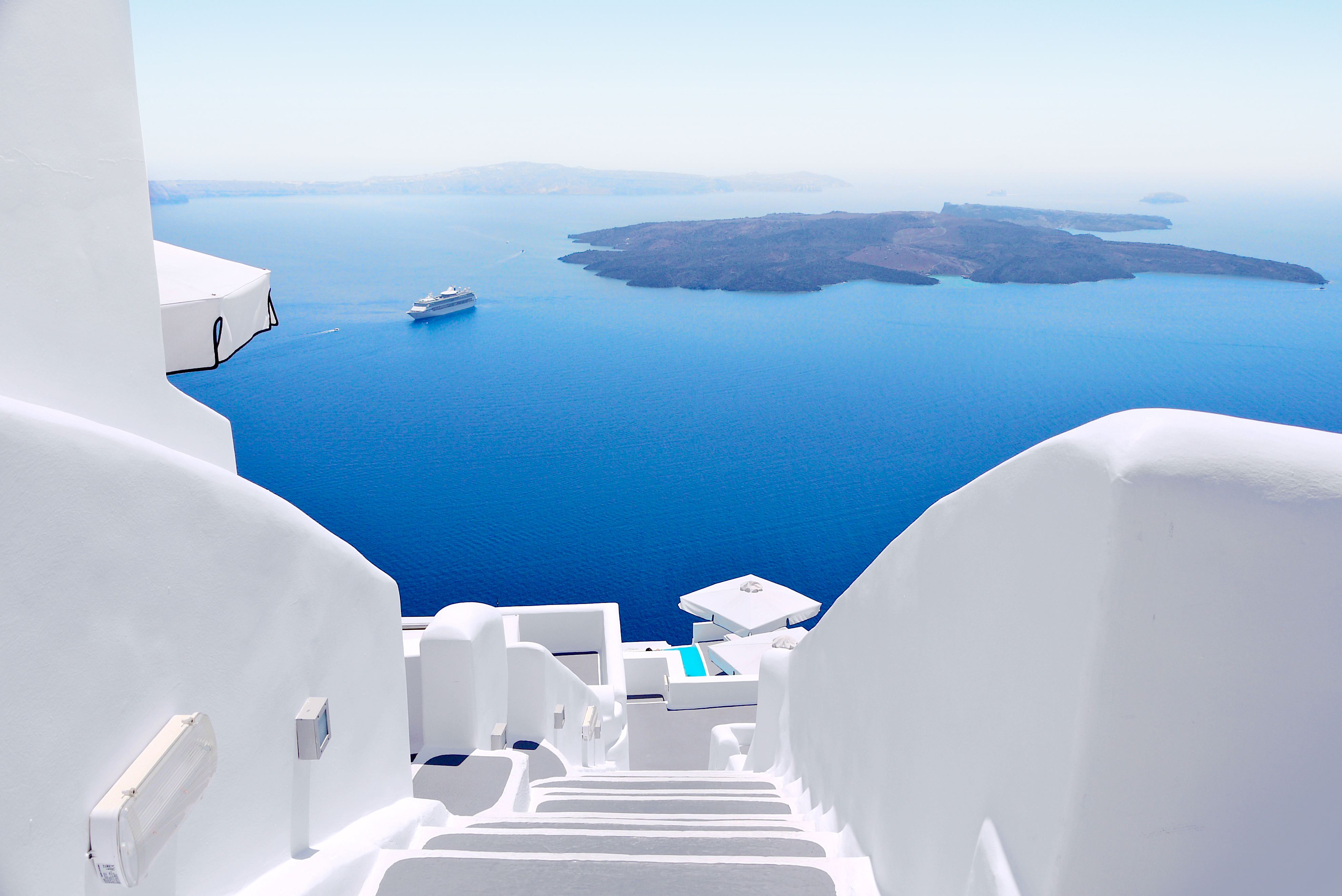 ギリシャ・サントリーニの風景